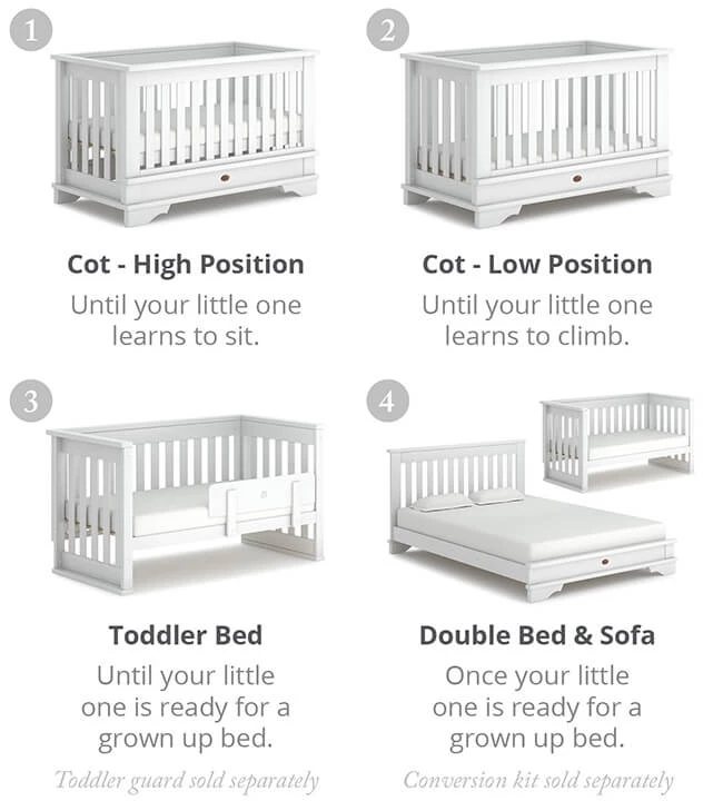 Boori Eton Convertible Plus Cot Bed 5 Boori Eton Convertible Plus Cot Bed - Image 3