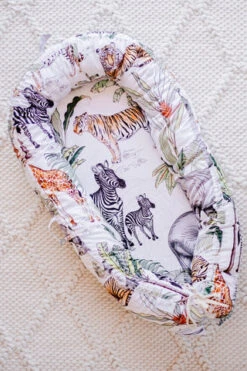 Bubba Bump Organic Baby Lounge Safari
