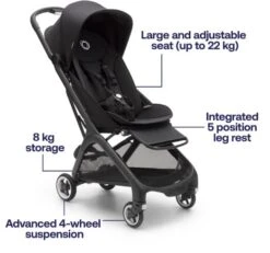 Bugaboo Butterfly 19 Bugaboo Butterfly -Finest Baby Products Bugaboo Butterfly Midnight Black4