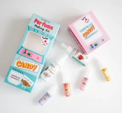 Confetti Blue Candy Scented Perfume Making Kit