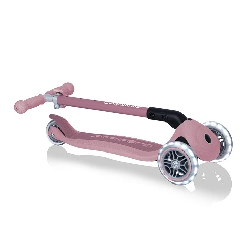 Globber Ecologic PRIMO Foldable Scooter With Lights Berry 5 Globber Ecologic PRIMO Foldable Scooter With Lights Berry - Image 3