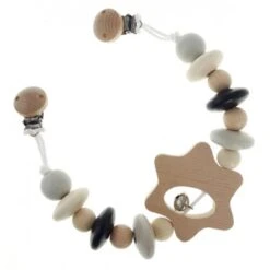 Hess-Spielzeug Pram Chain Star Black