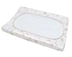 Living Textiles Change Pad Cover & Liner Happy Sloth