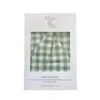 Mini & Me Baby Wrap Set Forest Gingham -Finest Baby Products Mini Me Baby Wrap Set Forest Gingham