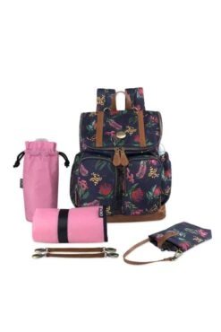 OiOi Backpack Botanical Floral