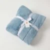 Jiggle & Giggle Muse Faux Fur Throw Vintage Blue 2 Jiggle & Giggle Muse Faux Fur Throw Vintage Blue -Finest Baby Products Pilbeam Muse Faux Fur Throw Vintage Blue