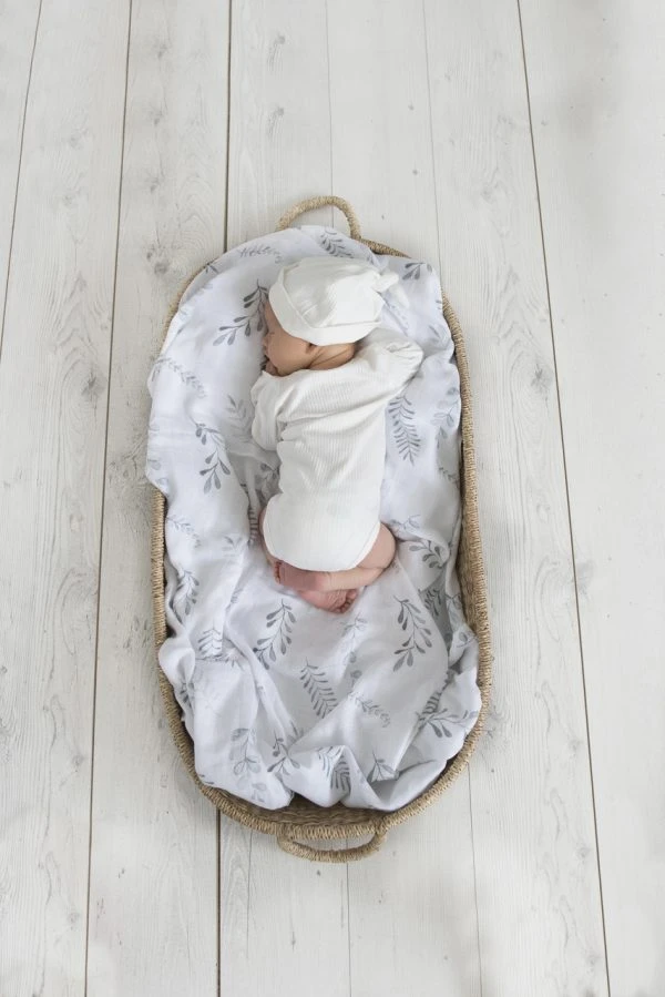 Snuggle Hunny Kids Organic Muslin Wrap Wild Fern 3 Snuggle Hunny Kids Organic Muslin Wrap Wild Fern