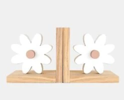 One Little Cove Bookends Daisy Blush
